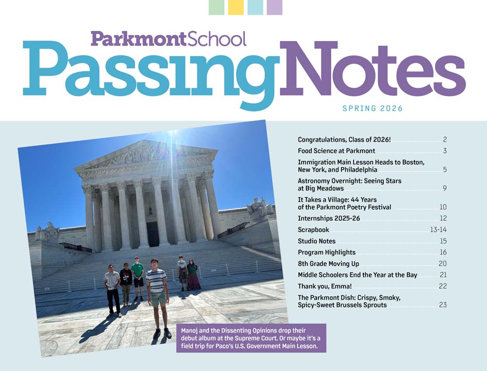 Passing Notes Newsletter